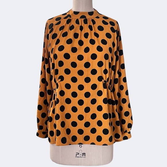 Zara Polka Dot Blouse - Picture 7 of 10